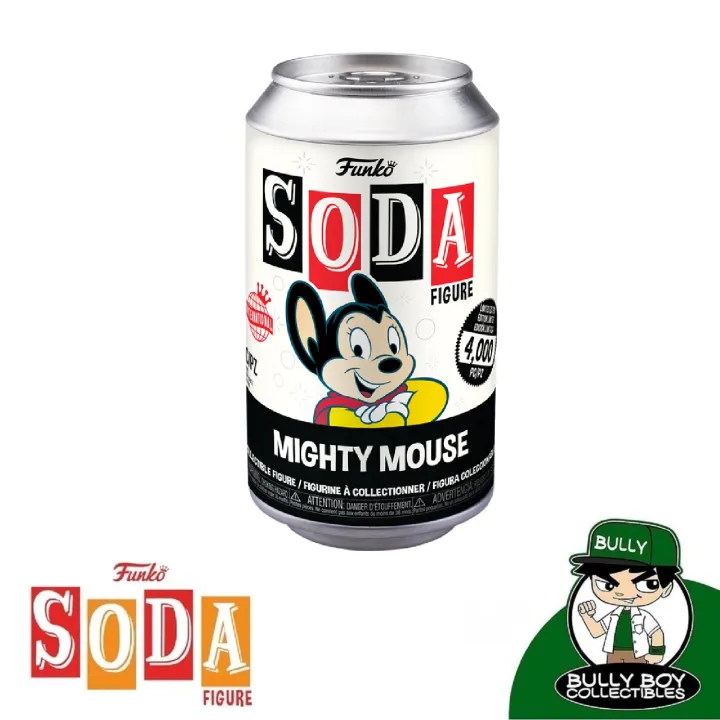 Funko Vinyl Soda - Hanna Barbera - Mighty Mouse IE (Sealed) [Sold By ...