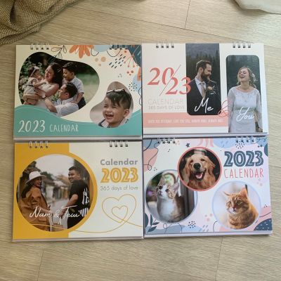 ของขวัญวาเลนไทน์!! ปฏิทินตั้งโต๊ะ 2023 Custom Photo Album