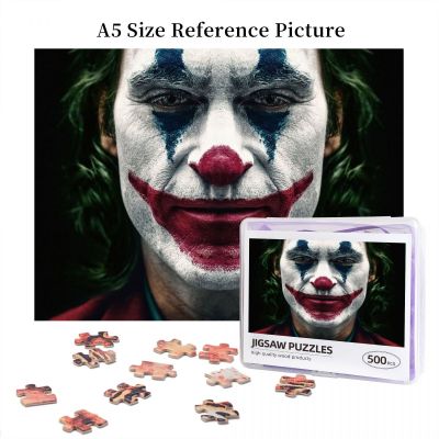 Joker 2019 (2) Wooden Jigsaw Puzzle 500 Pieces Educational Toy Painting Art Decor Decompression toys 500pcs