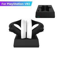 New Handle Charging Base For PS VR2 Glasses With Display Light Game Dual Seat Magnetic Absorption Charging VR Accessories