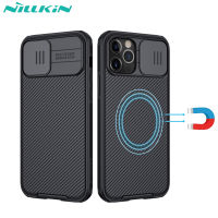 For iphone 13 12 Pro Max Magnetic Case NILLKIN Camshield Pro Camera Protection Magnet Cover Compatible with MagSafe Charger