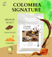 เมล็ดกาแฟโคลัมเบีย คั่วกลาง ?? ??????? ???% เมล็ดกาแฟคั่ว [ขนาด 200g] Colombia Signature