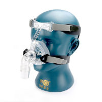 NM2 CPAP Mask พร้อมหมวกสำหรับหยุดหายใจขณะหลับป้องกันการนอนกรน