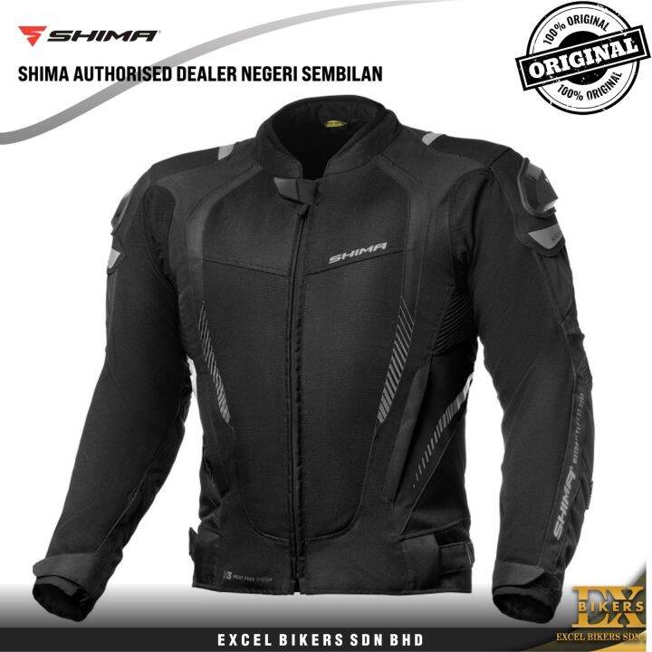SHIMA JACKET MESH PRO BLACK/SHIMA JACKET/ RIDING JACKET / MOTORCYCLE ...