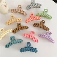 New Solid Color ided Hair Claws Women Summer Large Hair Clip tail Holder Clamps Claw Clip Crabs Fashion Hair Accessories