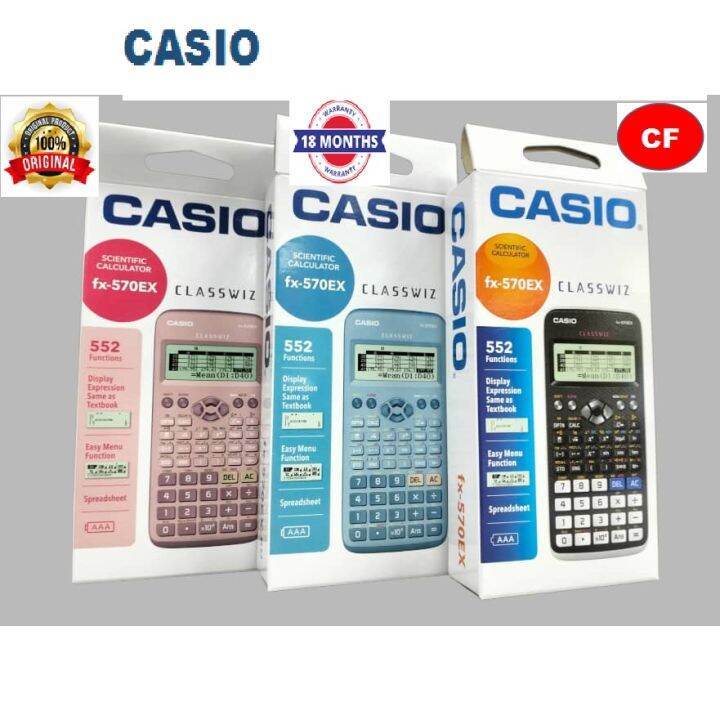 Casio FX570EX Scientific Calculator Lazada