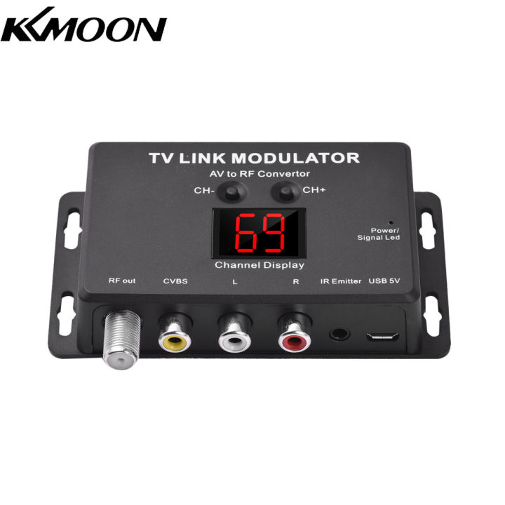 kkmoon-โมดูเลเตอร์ลิงค์ทีวี-tm80-av-ไปยังตัวแปลง-rf