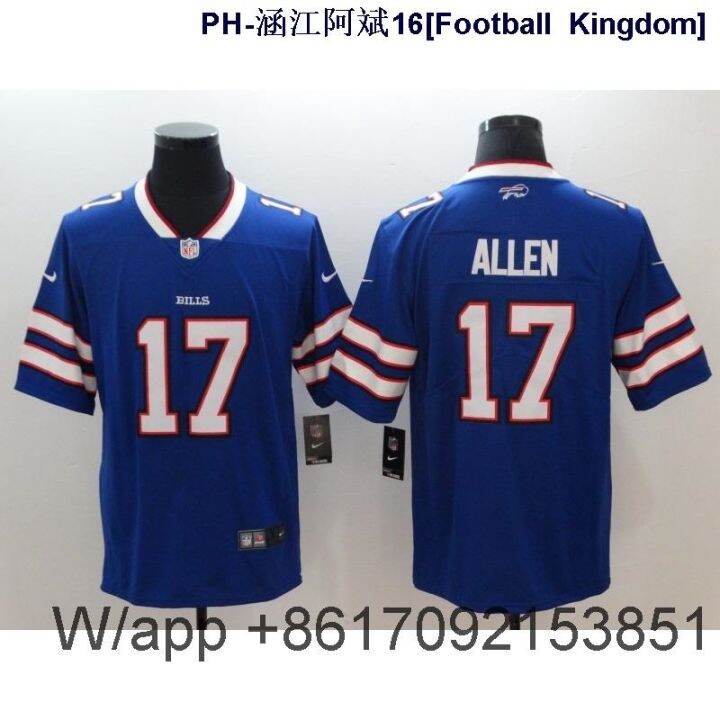 New Bills Nfl Buffalo 17 Josh Allen 14 Stefon Diggs Red Blue Legend