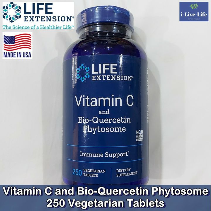 วิตามินซี-เควอซิติน-vitamin-c-and-bio-quercetin-phytosome-life-extension