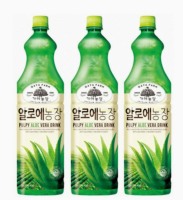 ครื่องดื่มเกาหลี  รสอโลเวล่า1.5 ลิตร  กายาฟาร์ม Gaya Farm  Aloe가야농장 알로에 1.5L ขวดใหญ่ เครื่องดื่มผลไม้แท้ 100% สูตรเข้มข้น