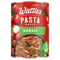 วัตตี้ ซอสพาสต้ากระเทียม 420 กรัม - Garlic Pasta Sauce 420g Watties brand