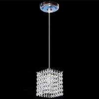 Modern simple iron crystal chandelier led lamp high quality LED lighting crystal chandeliers led E27 lustre pendantdroplight