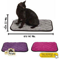 Petmate Quilted Mat ที่นอนสำหรับสัตว์เลี้ยง (46x33ซม.) เบาะนอน ที่นอนแมว