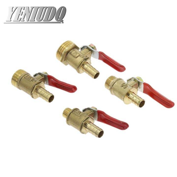 brass-barbed-ball-valve-4-12-hose-barb-1-8-1-2-1-4-male-thread-connector-joint-copper-pipe-fitting-coupler-adapter