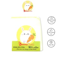 Bunnybaby - Khăn sữa cotton Nhật 4 lớp loại 1