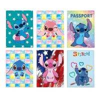 Lilo Stitch Passport Covers Holder Women Men Business PU Leather ID Bank Card Storage Wallet Purse Case Travel Accessories Card Holders