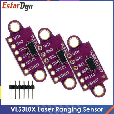 VL53L0X Time-of-Flight (ToF) Laser Ranging Sensor Breakout 940nm GY-VL53L0XV2 Laser Distance Module I2C IIC 25MM*10.7MM