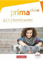 Prima plus : A1.1 Student book A1.1 หนังสือนักเรียน (นำเข้าของแท้100%) 9783061206321 | Prima plus A1/1