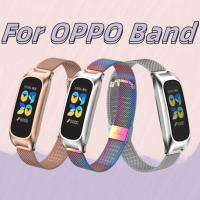 สายรัดข้อมือสำหรับ OPPO สายรัดข้อมือโลหะสแตนเลสสำหรับเปลี่ยนสายหัวเข็มขัดสายรัด OPPO