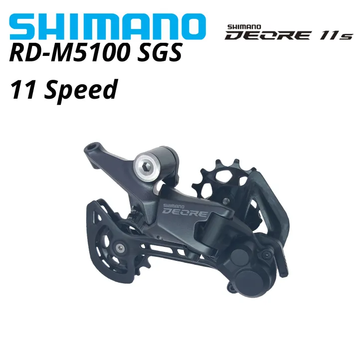SHIMANO DEORE RD M5100ด้านหลัง Derailleur SHADOW RDM5100 SGS 1X11 11 Speed จักรยานเสือภูเขา