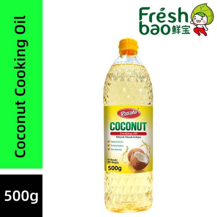 Rasaku Oil Minyak Masak Kalapa Coconut Cooking Oil 椰油 500g Lazada