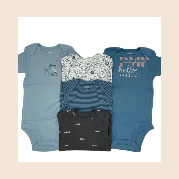 Premium Multipack Onesies for Baby Boy Lazada PH