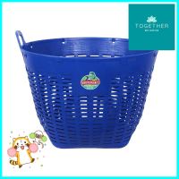 เข่งพลาสติก BIG ONE COPO 701 66X66X53 ซม. สีน้ำเงินROUND PLASTIC BASKET BIG ONE COPO 701 66X66X53CM BLUE **พลาดไม่ได้แล้วจ้ะแม่**