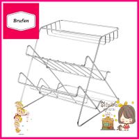 ชั้นวางขวดสเตนเลส 3 ชั้น KECH HWS 134-AKITCHEN RACK KECH HWS-134-A STAINLESS STEEL 304 **หมดแล้วหมดเลย**