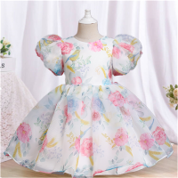 ZZOOI Summer Girl Dress Birthday Party Princess Dress Baby Kids Clothes Children Sequins Gown Tutu Tulle Flower Girl Wedding DressesTH