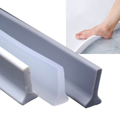1-3M Bathroom Water Stopper Silicone Retaining Strip Water Shower Dam Flood Barrier Dry And Wet Separation Blocker  by Hs2023