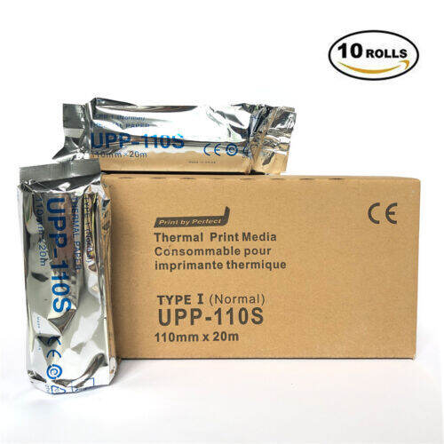 Sony Ultrasound Thermal Paper UPP 110S Type 1 Standard 1 Box 10 Rolls