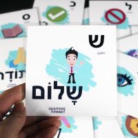 Baby Montessori Early Learning Hebrew Alphabet Letter Word Card Memory Flashcard For Children Educational For Kids Preschool Toy