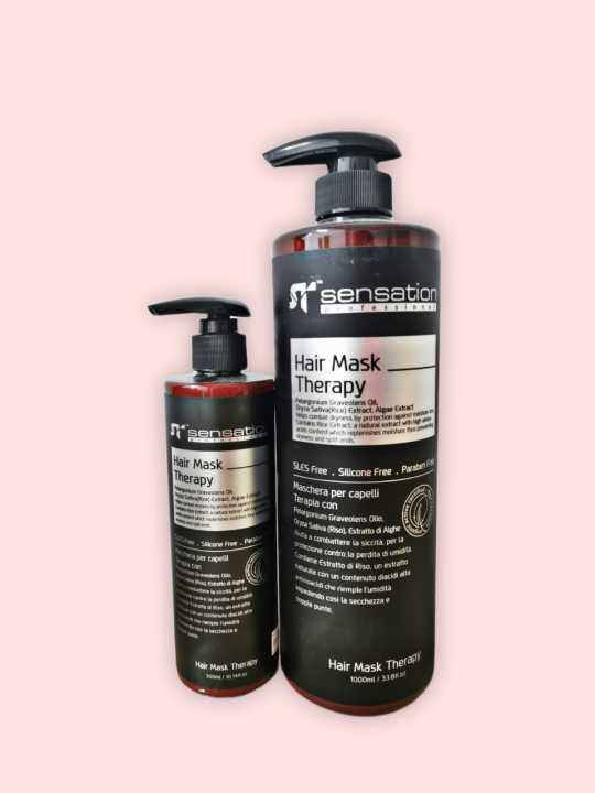 SENSATION STS ORGANIC HAIR MASK THERAPY / HAIR MASK 1000ML Lazada