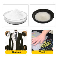 DTF printer powder Thermal transfer T-shirt heat transfer PET printing white ink after the hot press transfers the pattern glue