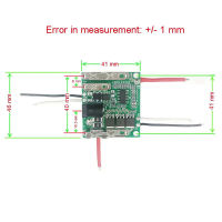 ={ Li-Ion แบตเตอรี่กรณีแผงวงจร PCB สำหรับ Lomvum Zhipu Hongsong Jingmi ไม่มีเดิม Makita 18โวลต์