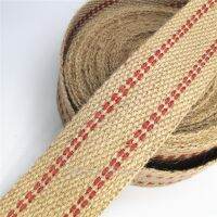 【YP】 50MM Width 2 quot; Wide 10 Yards Upholstery Webbing Jute Woven Sewing Tapes Sofa Straps