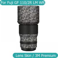 สติกเกอร์กล้องสำหรับ Fuji Fujifilm GF 110มม. F2.0 R LM WR ป้องกันรอยขีดข่วนเสื้อโค้ทสติกเกอร์กล้องห่อฟิล์มป้องกันปกป้องร่างกายผิว