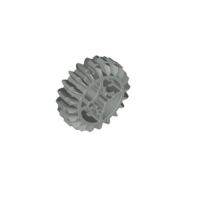 Light Gray Technic, Gear 20 Tooth Double Bevel