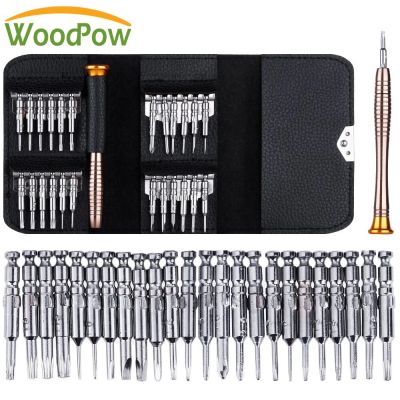 ✘❆卍 25 in 1 Torx Mini Precision Screwdriver Magnetic Set Electronic Screwdriver Opening Repair Tools Kit For iPhone PC Camera Watch