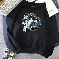 2023 newgenshin impact Y2K กราฟิก Kawaii Hoody genshin ตลกการ์ตูน animes