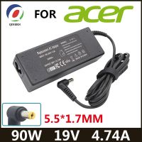 19V 4.74A 90W 5.5x1.7มม.แล็ปท็อปที่ชาร์จอะแดปเตอร์สำหรับ ACER ASPIRE 5750G 5755G 7110 9300 E1-531 E1-571G M5-581G V5-571P 4925G Power Yuebian