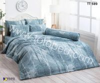 TOTO ผ้าปูที่นอน (ไม่รวมผ้านวม) TT 589 ( 3.5 , 5 , 6 ฟุต) TT โตโต้ wonderful bedding bed ชุดที่นอน ชุดผ้านวม ชุดผ้าปู ที่ นอน ผ้าปู