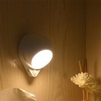 Motion Sensor Night Light LED Cabinet Light USB Charging Touch Switch Dimmable Light Stair Corridor Wall Light 18650 Battery Ceiling Lights