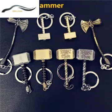 Thor's Hammer Keychain - God of War Game Merchandise