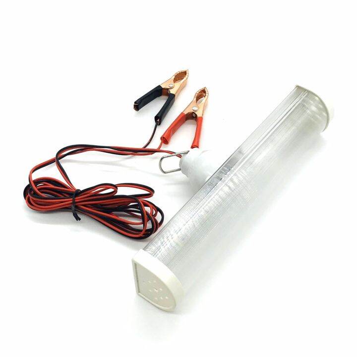โปรโมชั่น-หลอดไฟled12v-9w-หลอดled-12v-รางdc-12v-อ้วน-หลอดไฟdc-หลอดไฟled-พร้อมปากคีบแบต-สาย2เมตร-ราคาถูก-หลอด-ไฟ-หลอดไฟตกแต่ง-หลอดไฟบ้าน-หลอดไฟพลังแดด