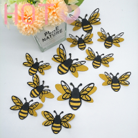Hot? สติกเกอร์ติดผนังลายผึ้งสองชั้น3D 12ชิ้นสำหรับห้องนั่งเล่นงานเลี้ยงงานแต่งงานของตกแต่งห้องเด็กสติกเกอร์ศิลปะติดผนังแบบทำมือ