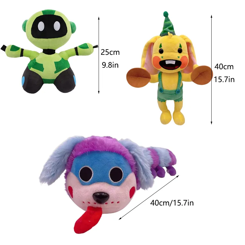 New Poppy Playtime Plush & Toys! PJ Pug-A-Pillar, Bunzo, Blind