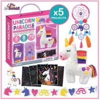 SALE CLEARANCE- Unicorn Craft Kit- 5 Projects in 1 "Lots of Fun" craft kit, Kids crafts, kids diy, Easy to sew, Kids toys, Kids arts &amp; crafts, Sewing kit, Avenir, ชุดเย็บตุ๊กตา, ของเล่นสนุกๆ ของเล่นเสริมทักษะ