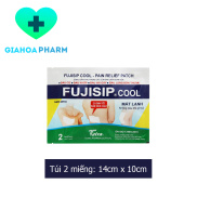 Cao dán mát lạnh Fujisip Cool giúp giảm đau cơ, đau khớp, đau vai gáy