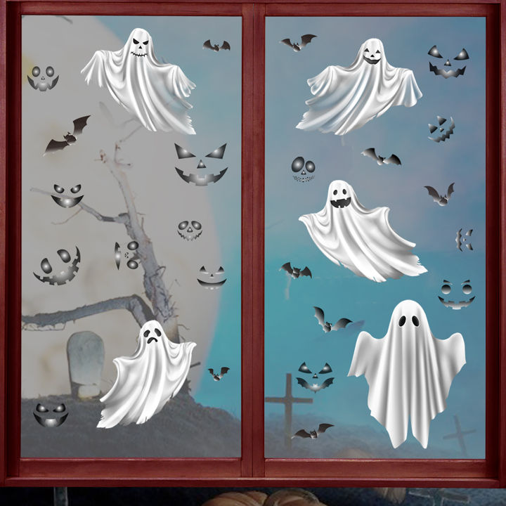 3pcs-sticker-decal-hallowmas-indoor-party-supplies-bat-wall-bathroom-decor-ghost-halloween-film